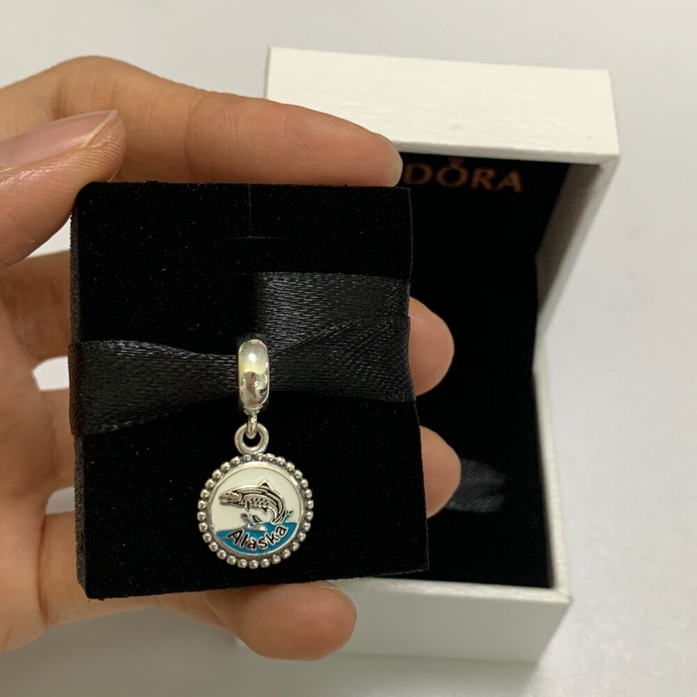 Pandora Alaska Exclusive Charm Pendant S925 Sterling Silver Jewelry